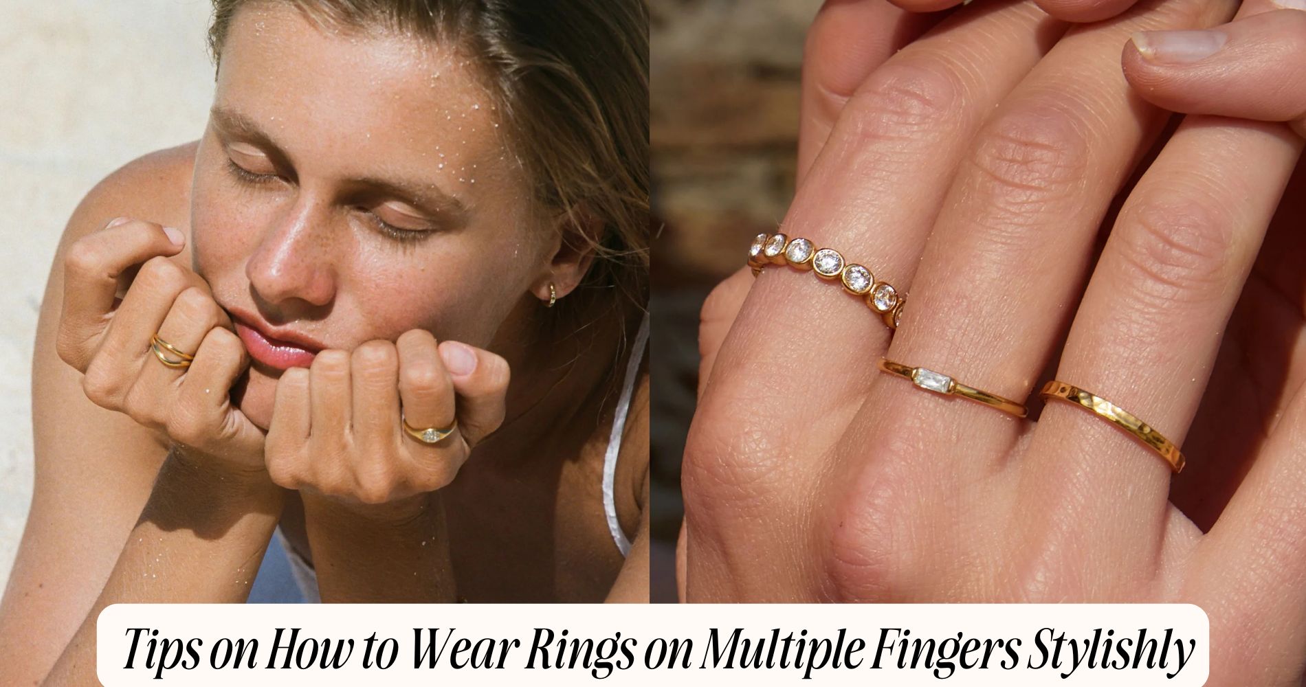 how to wear rings on multiple fingers