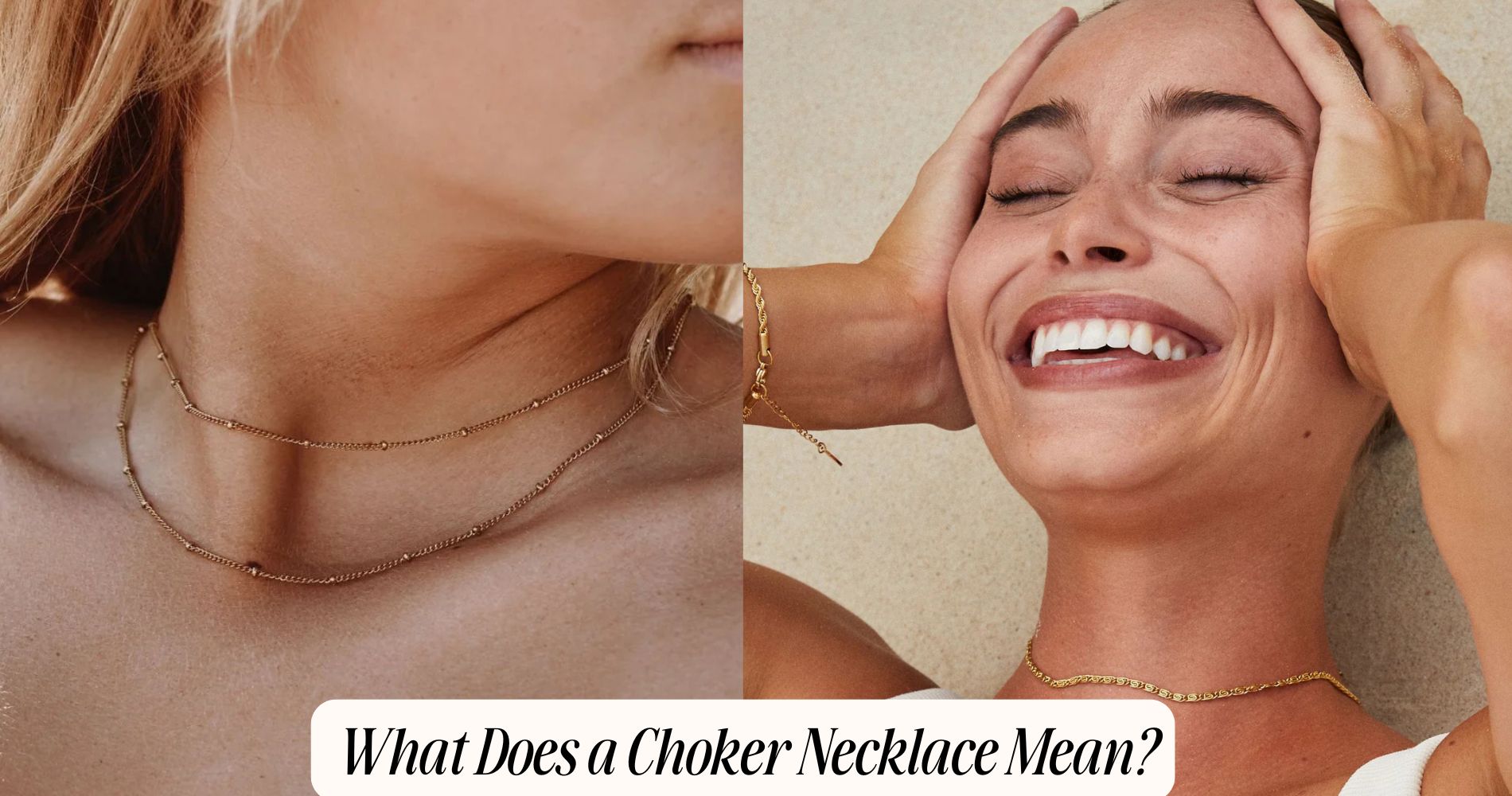 what does a choker necklace mean