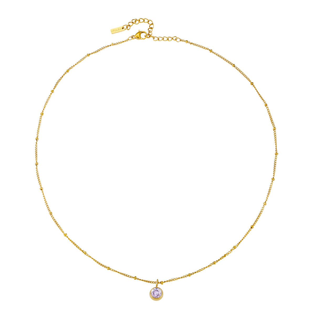 Birthstone Necklace June