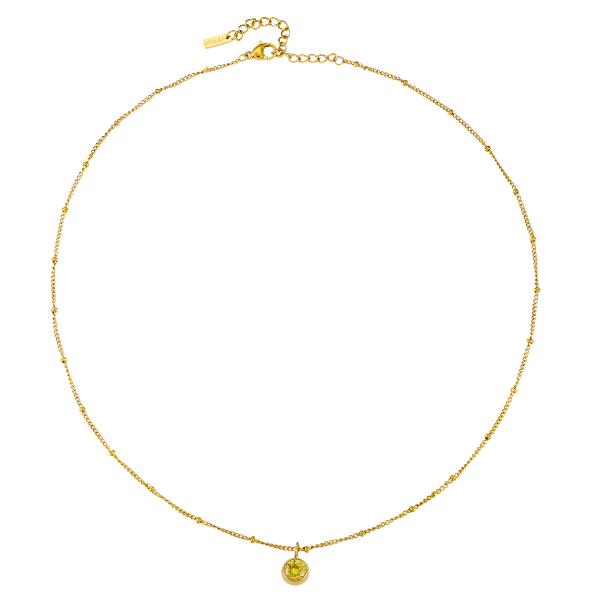 Birthstone Necklace November