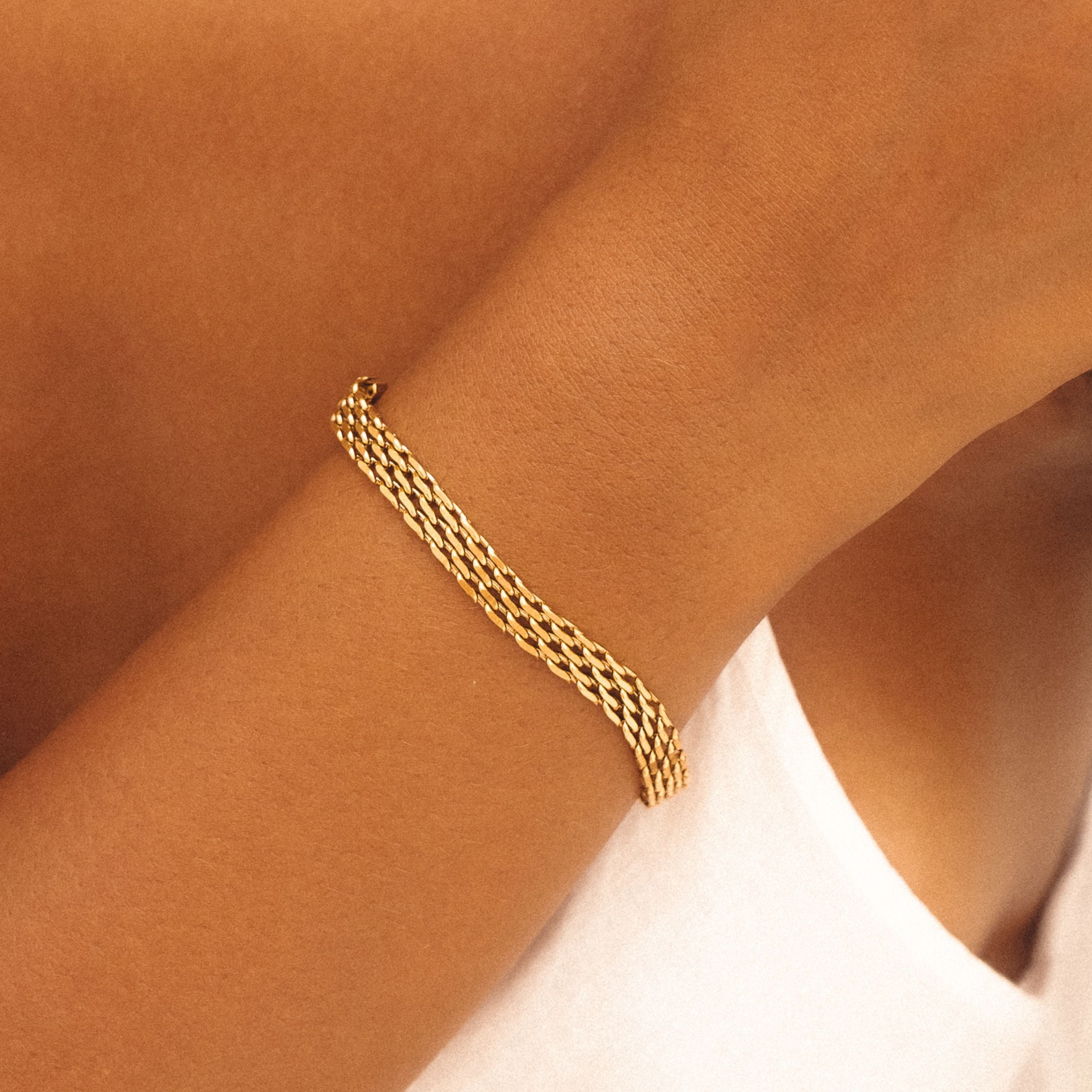 Bold Gold Bracelet