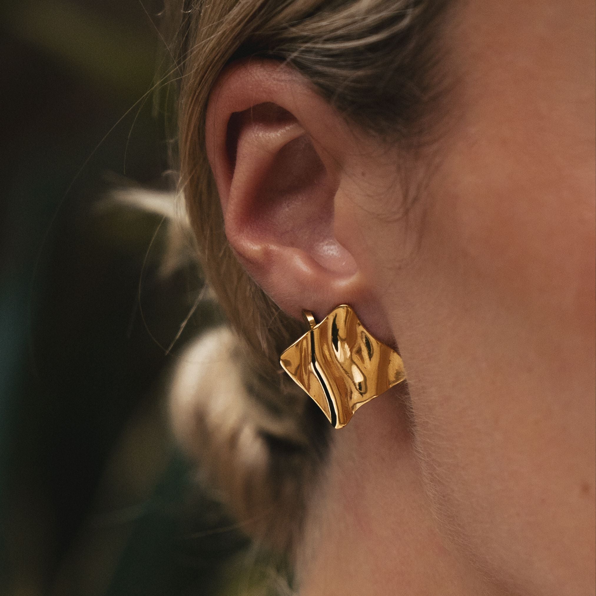 Bold Gold Earrings