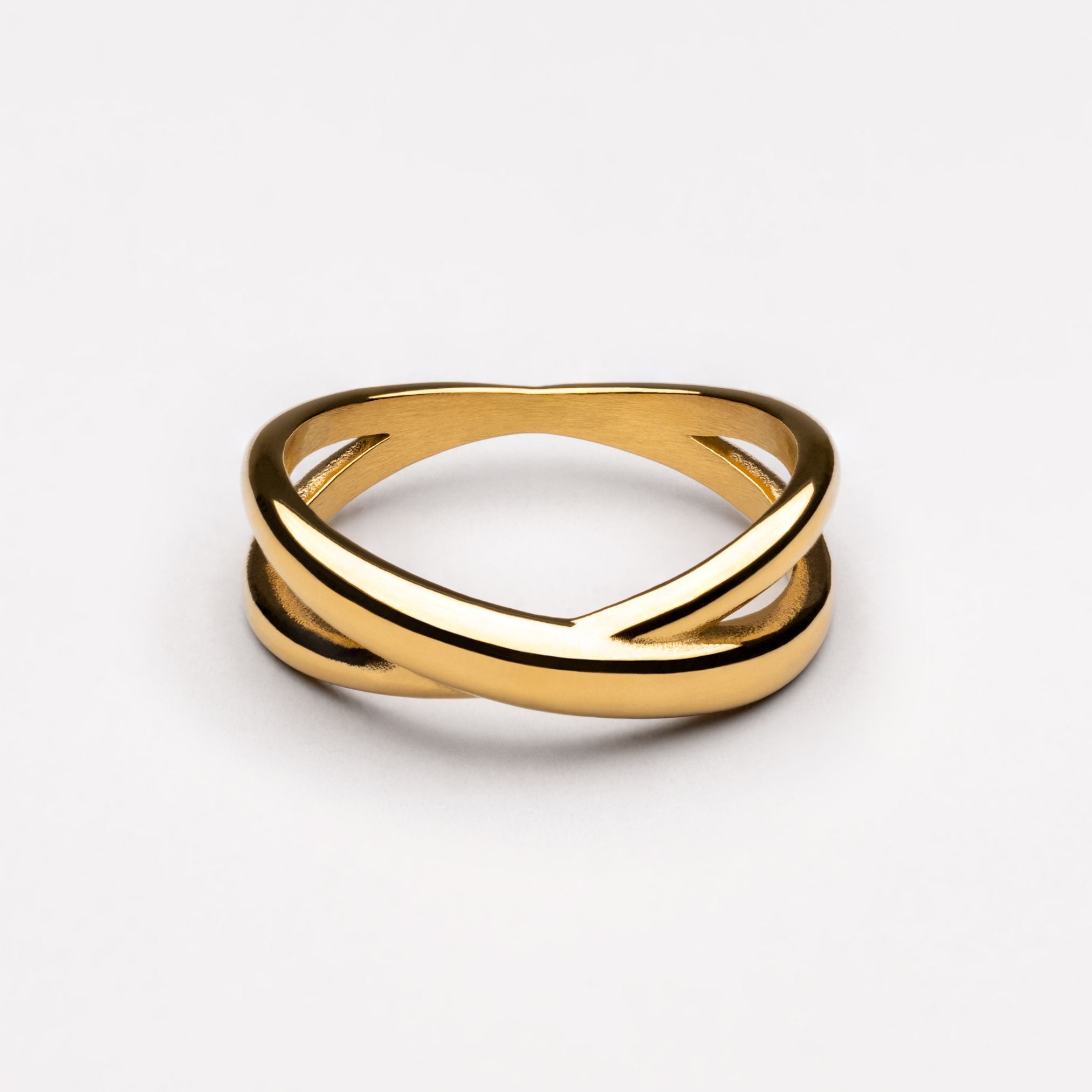 Cross Gold Ring