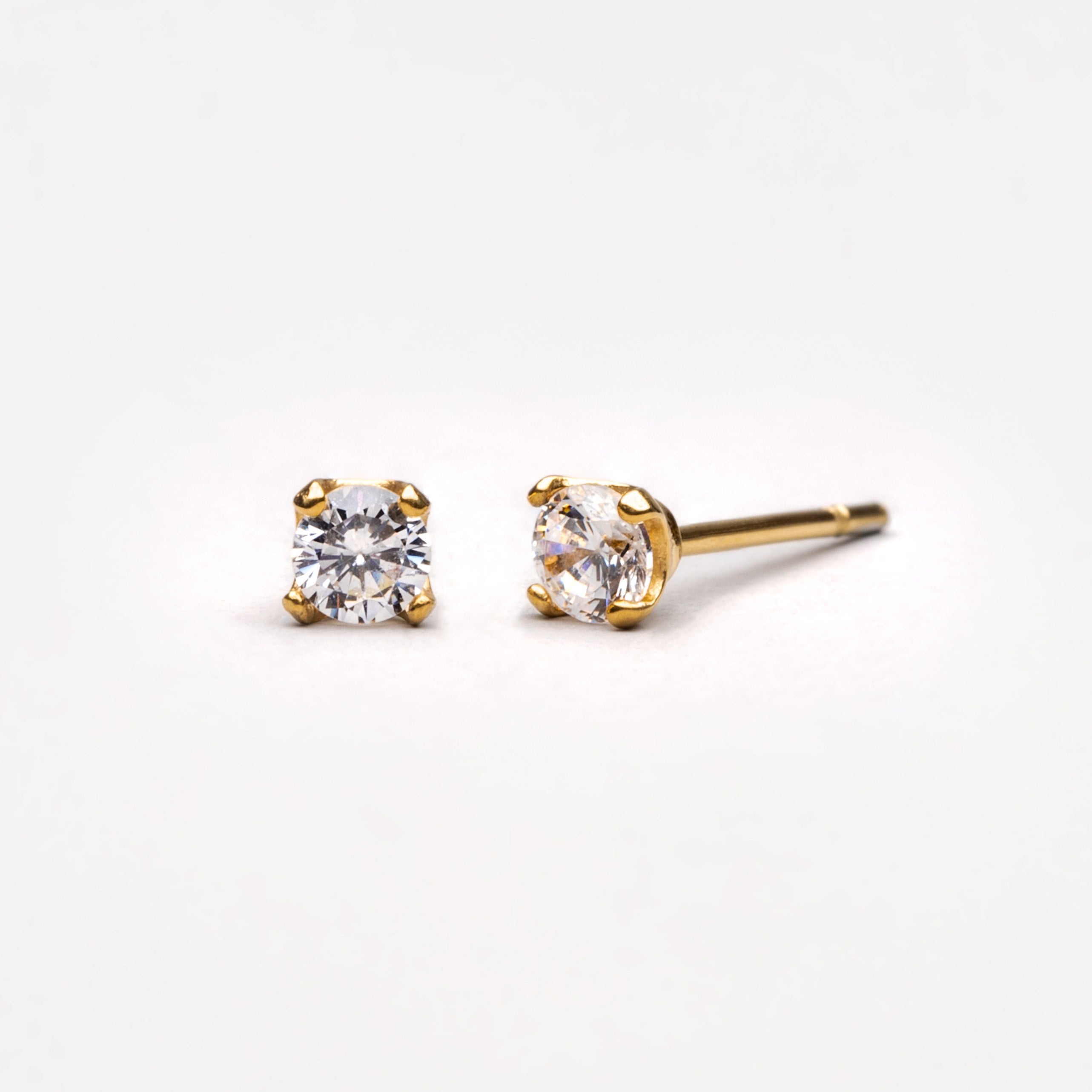 Diamond Stud Earrings