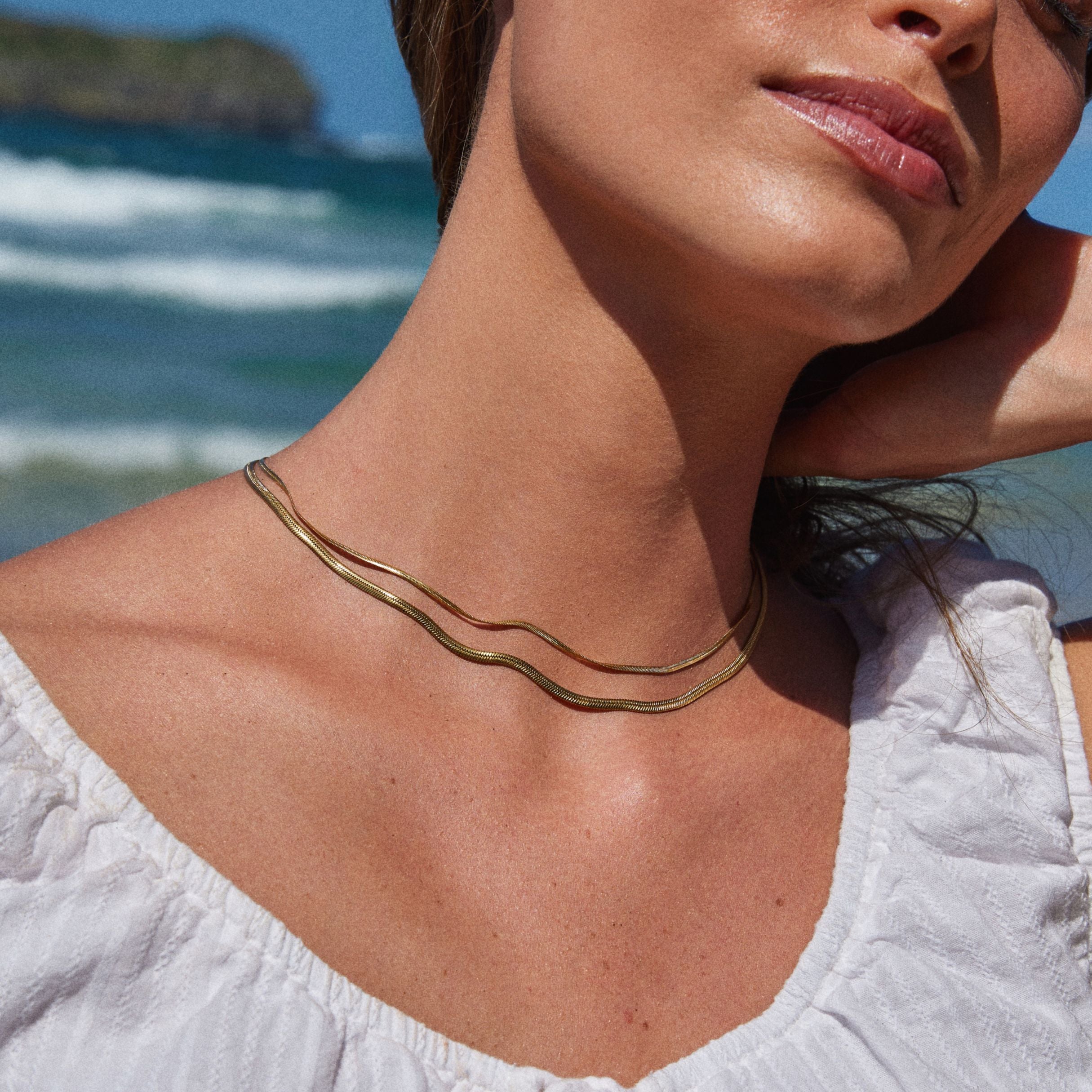 Double Herringbone Choker