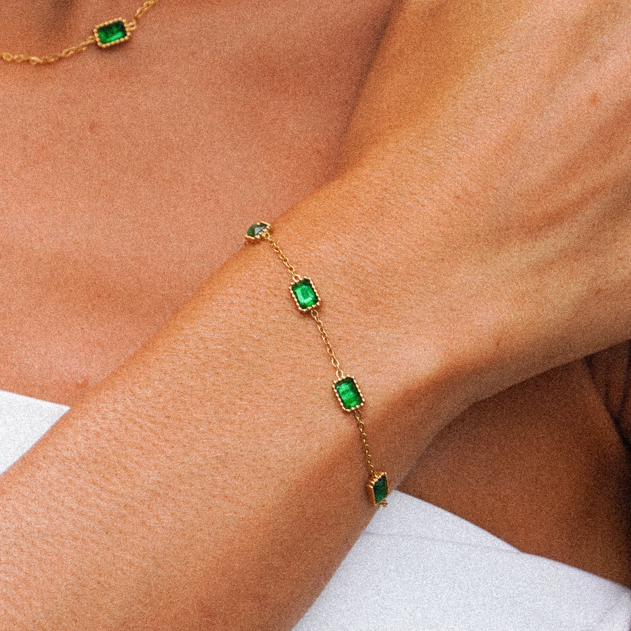 Emerald Bracelet