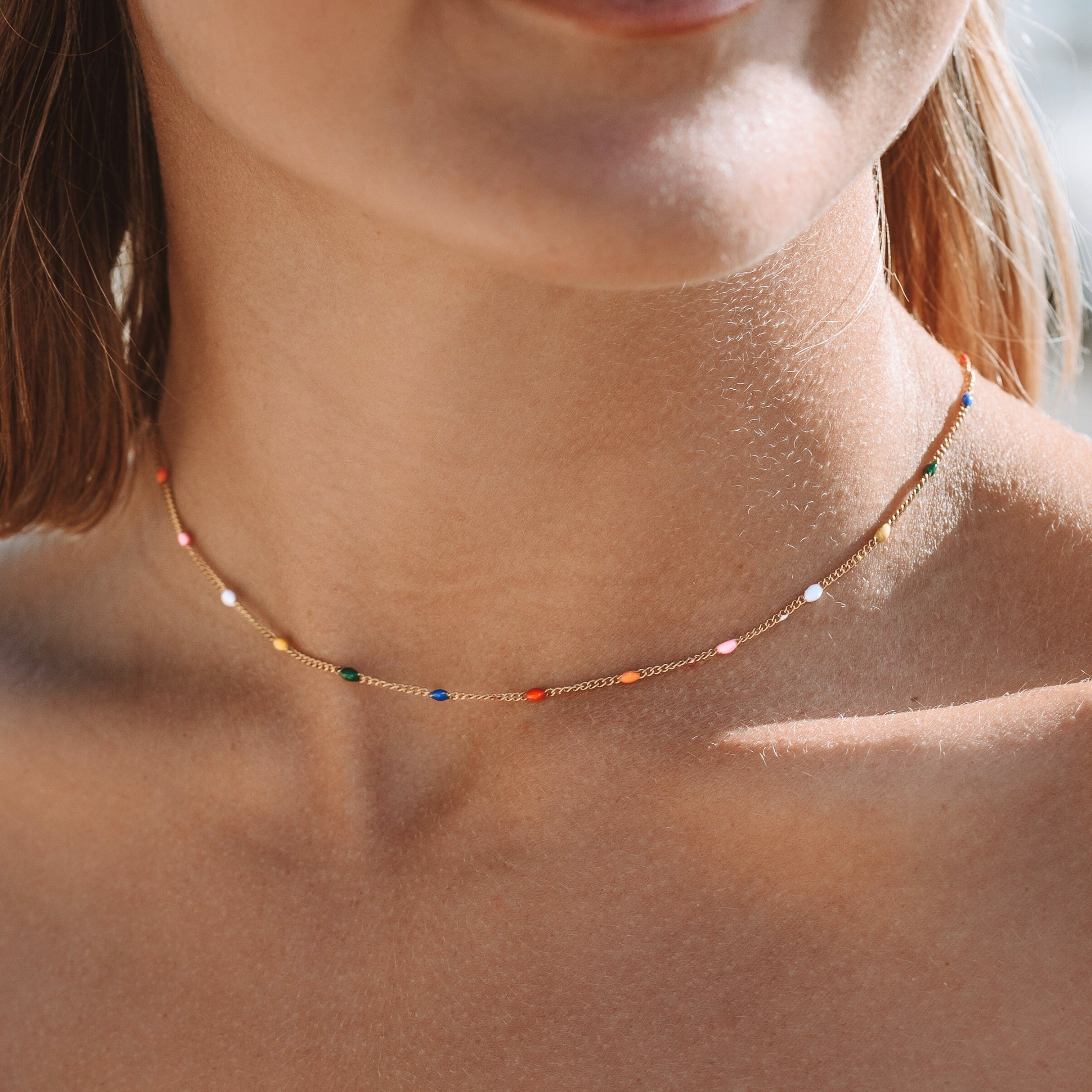 Enamel Color Choker