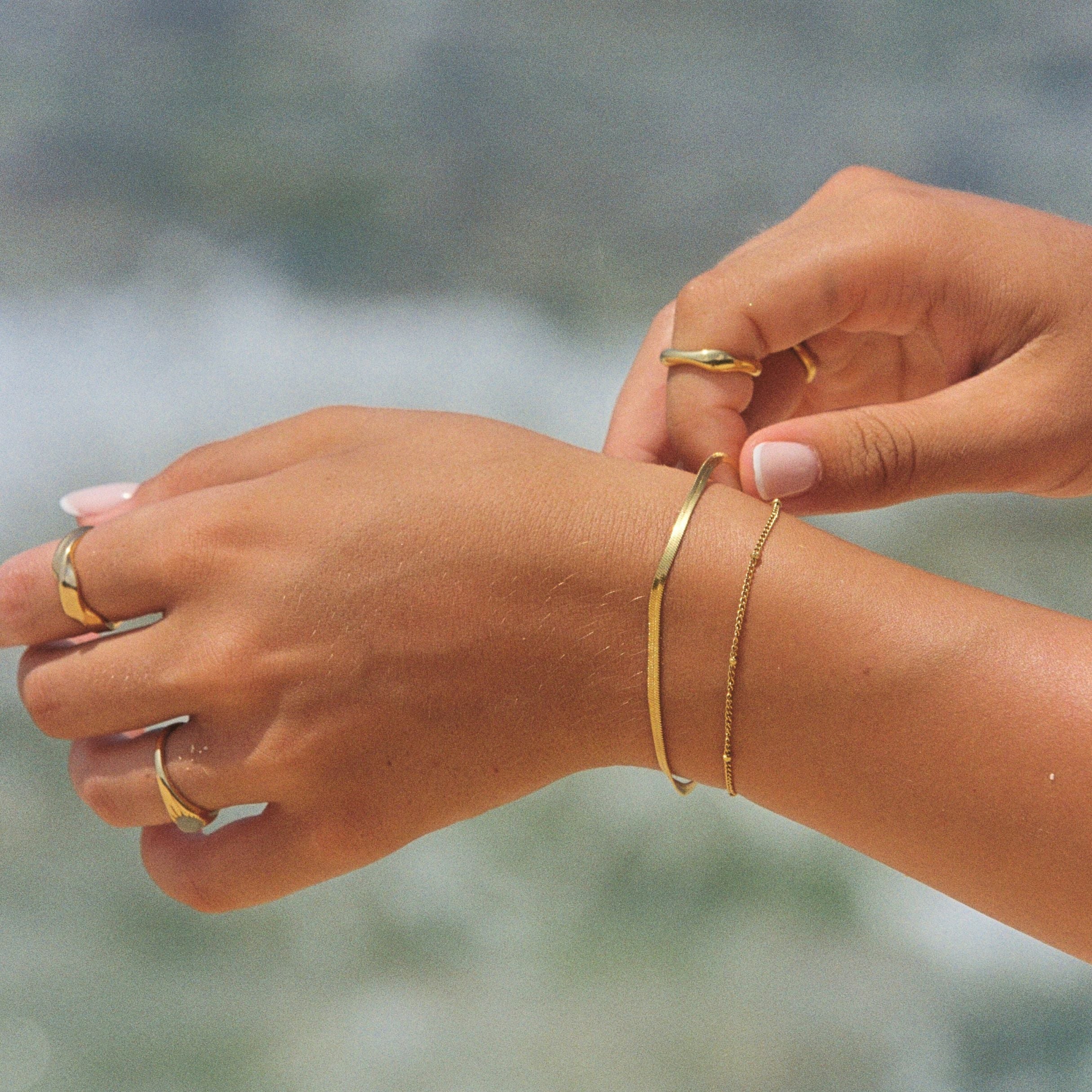 Gold Dainty Bracelet