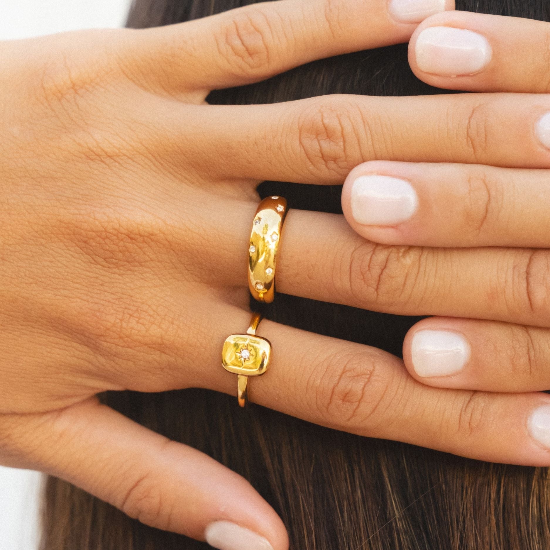 Golden Ministars Ring