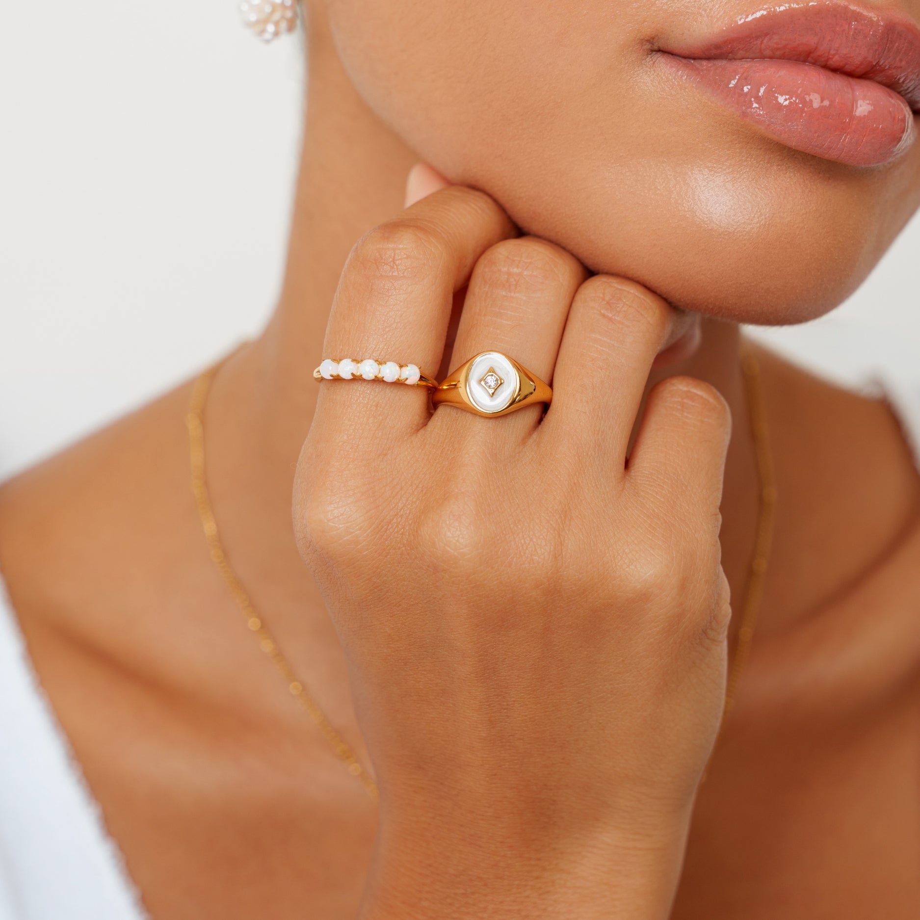 Golden Polar Ring
