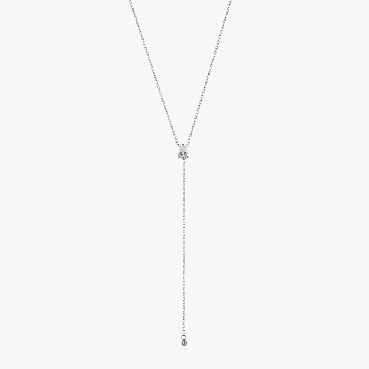 Lariat Necklace Closeup