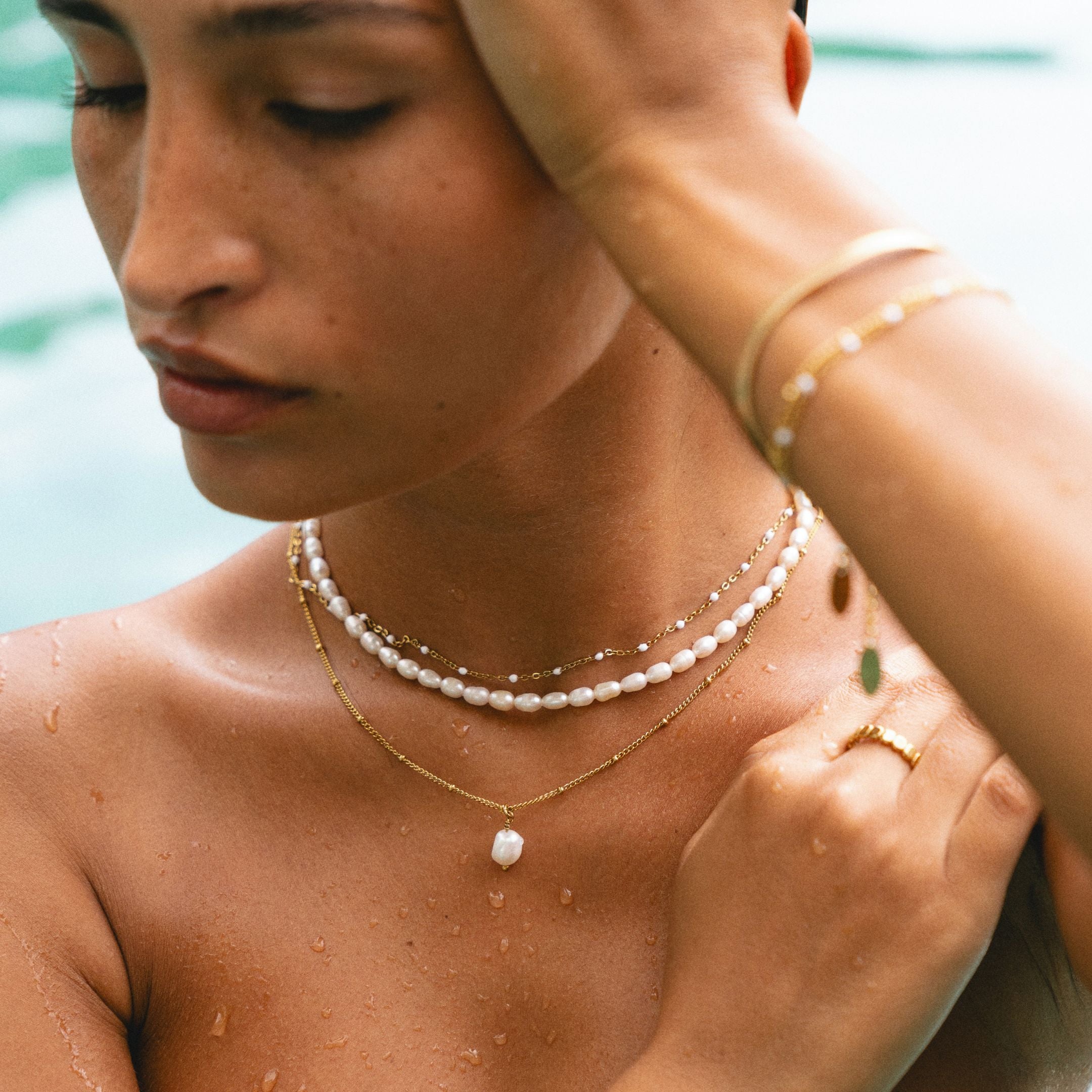 Ocean Pearl Choker