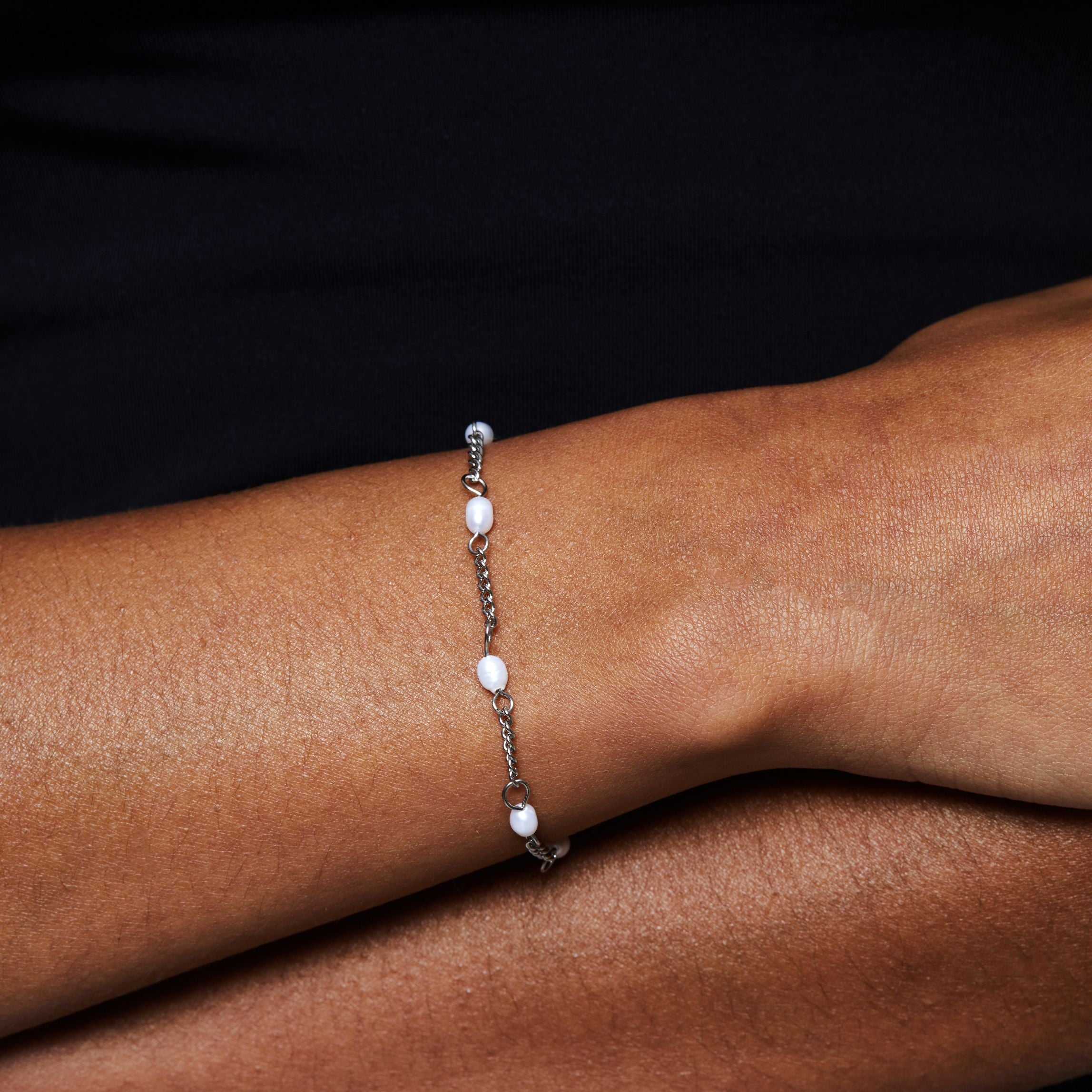 Pearl Bracelet Silver