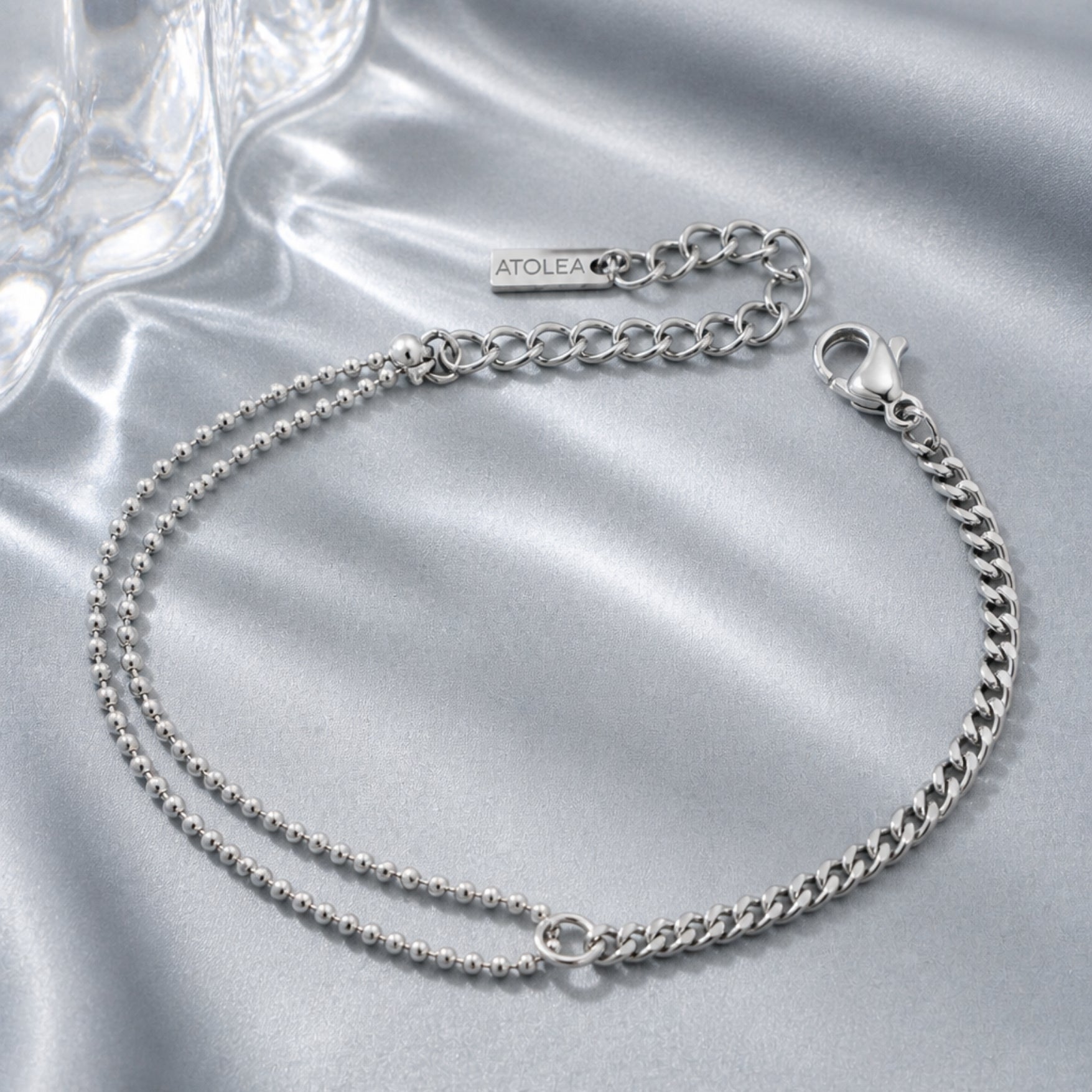Silver Stacking Bracelet