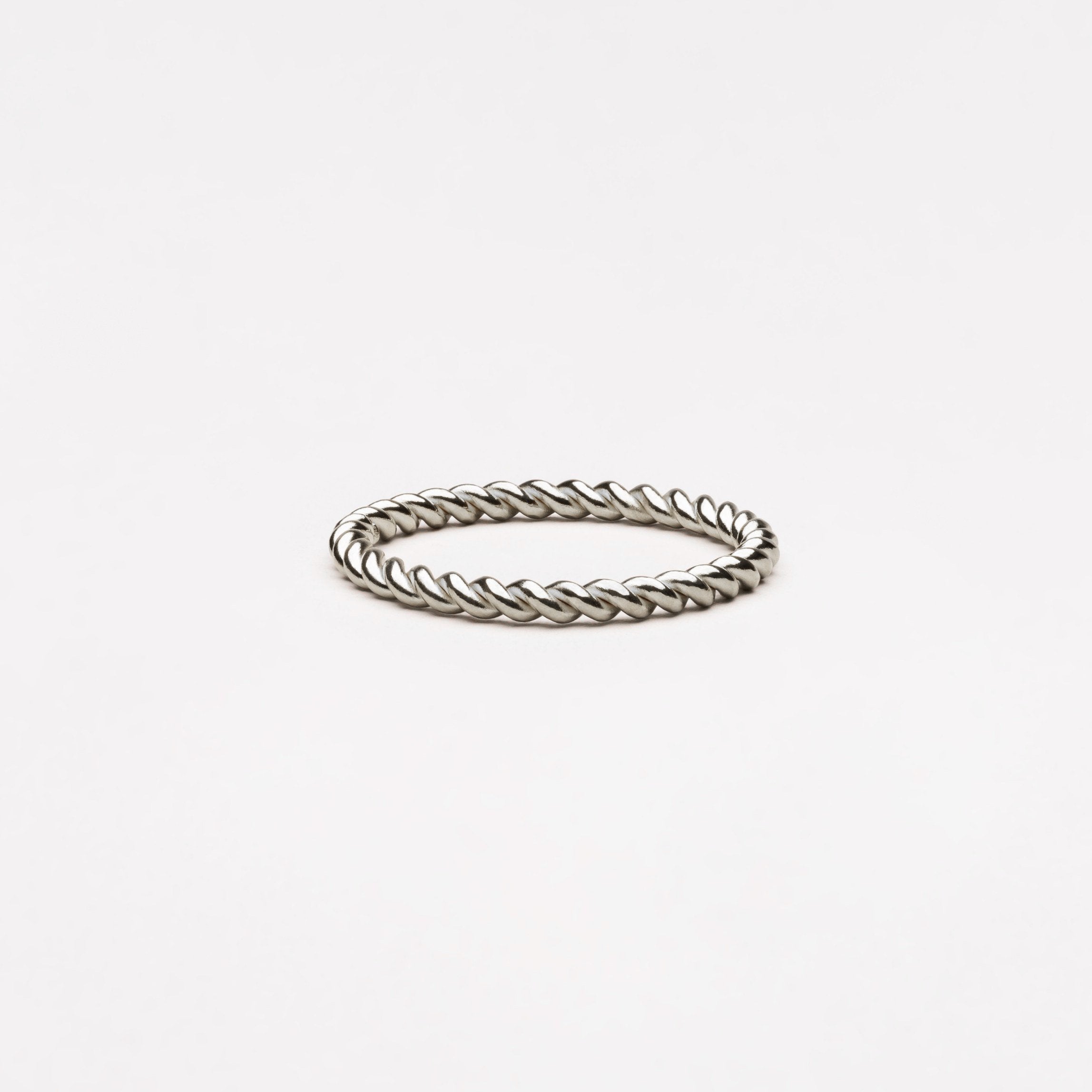 Silver Twisted Ring