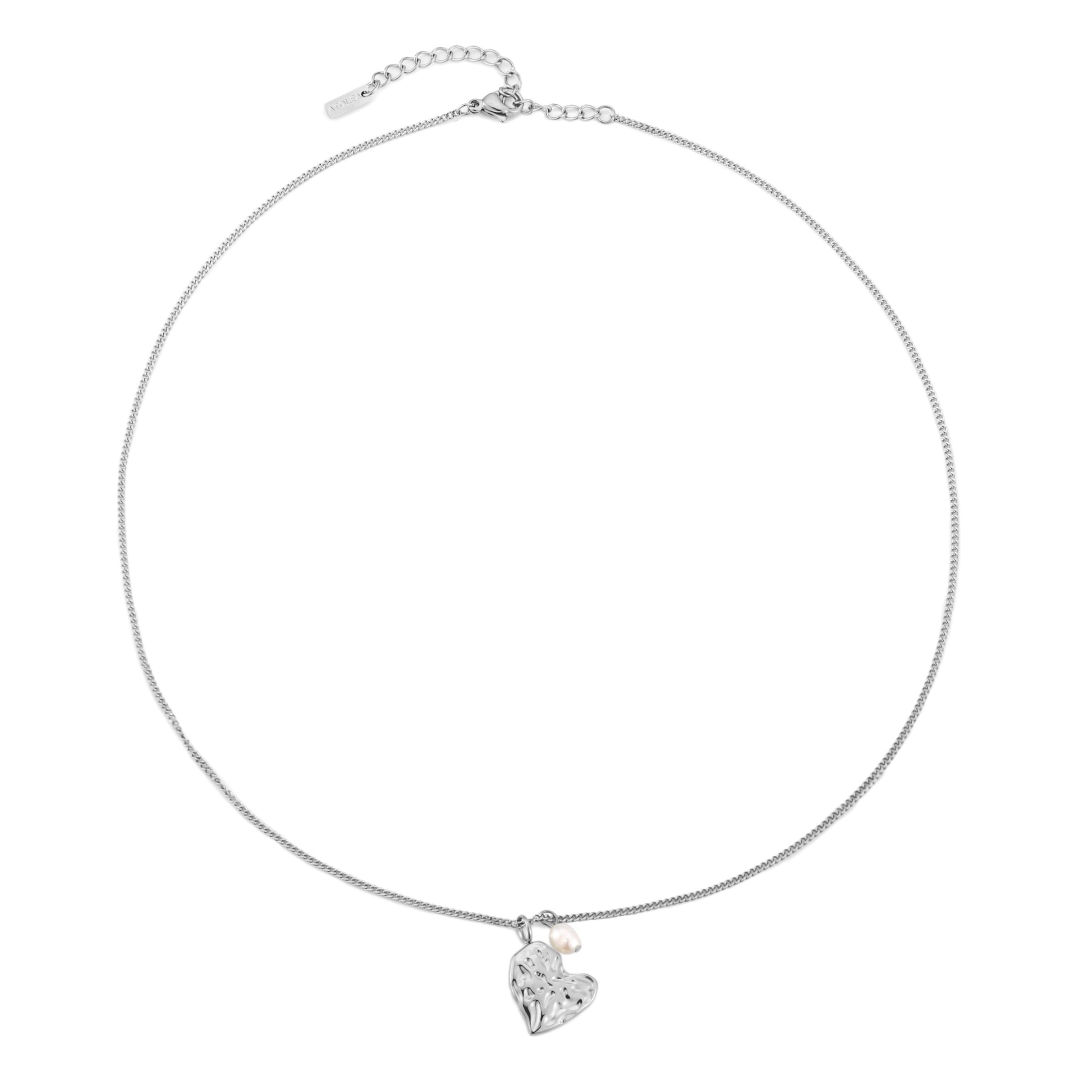 Silver Valentine Necklace