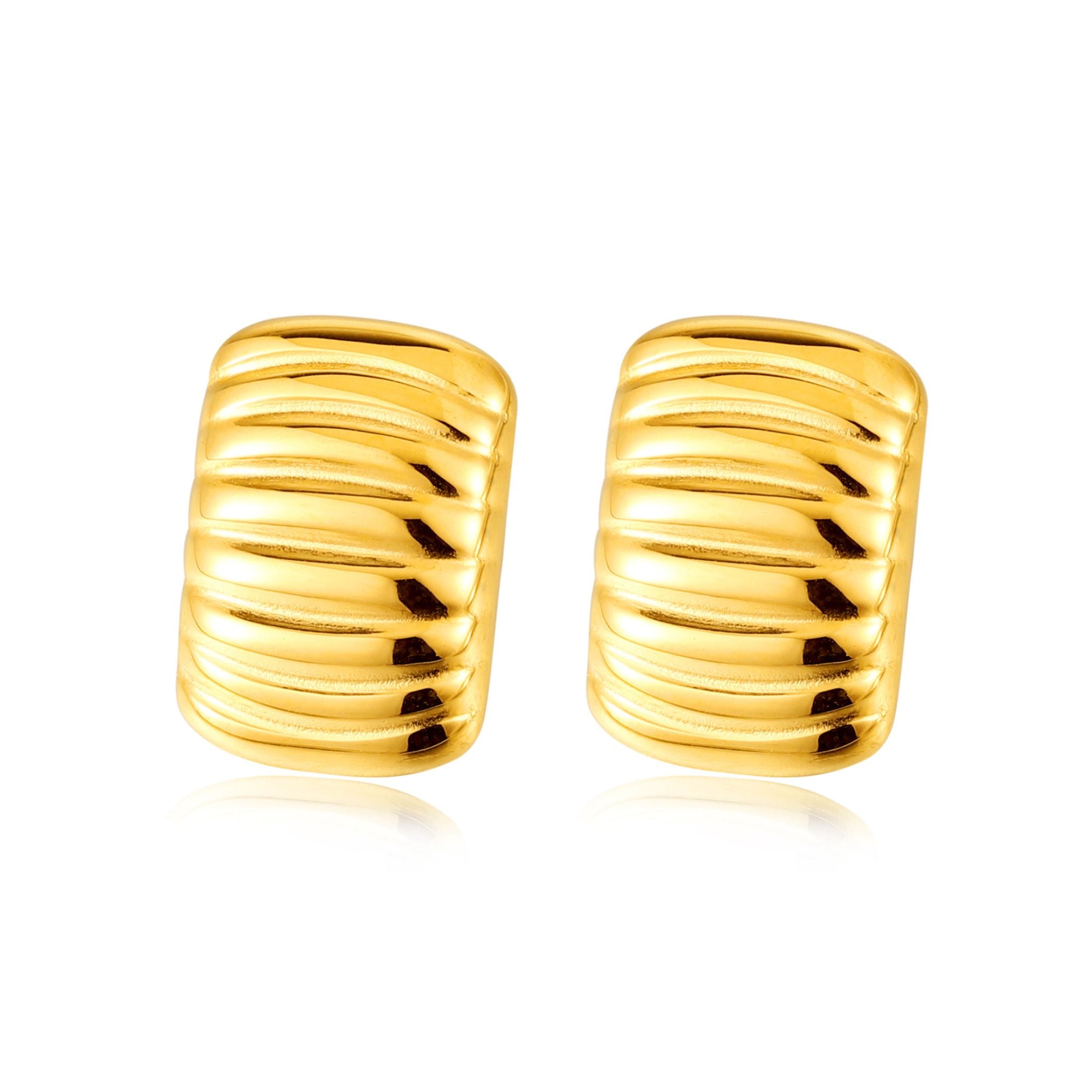 stud gold earrings