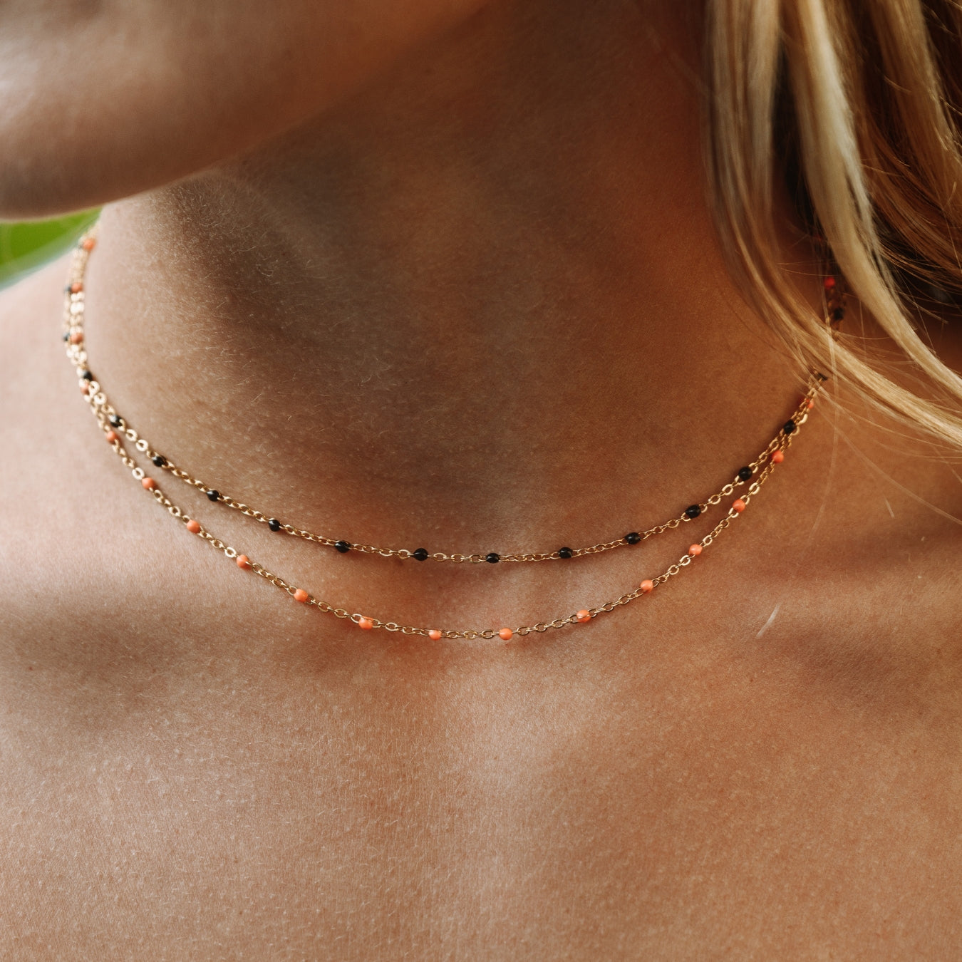 Summer Beaded Choker