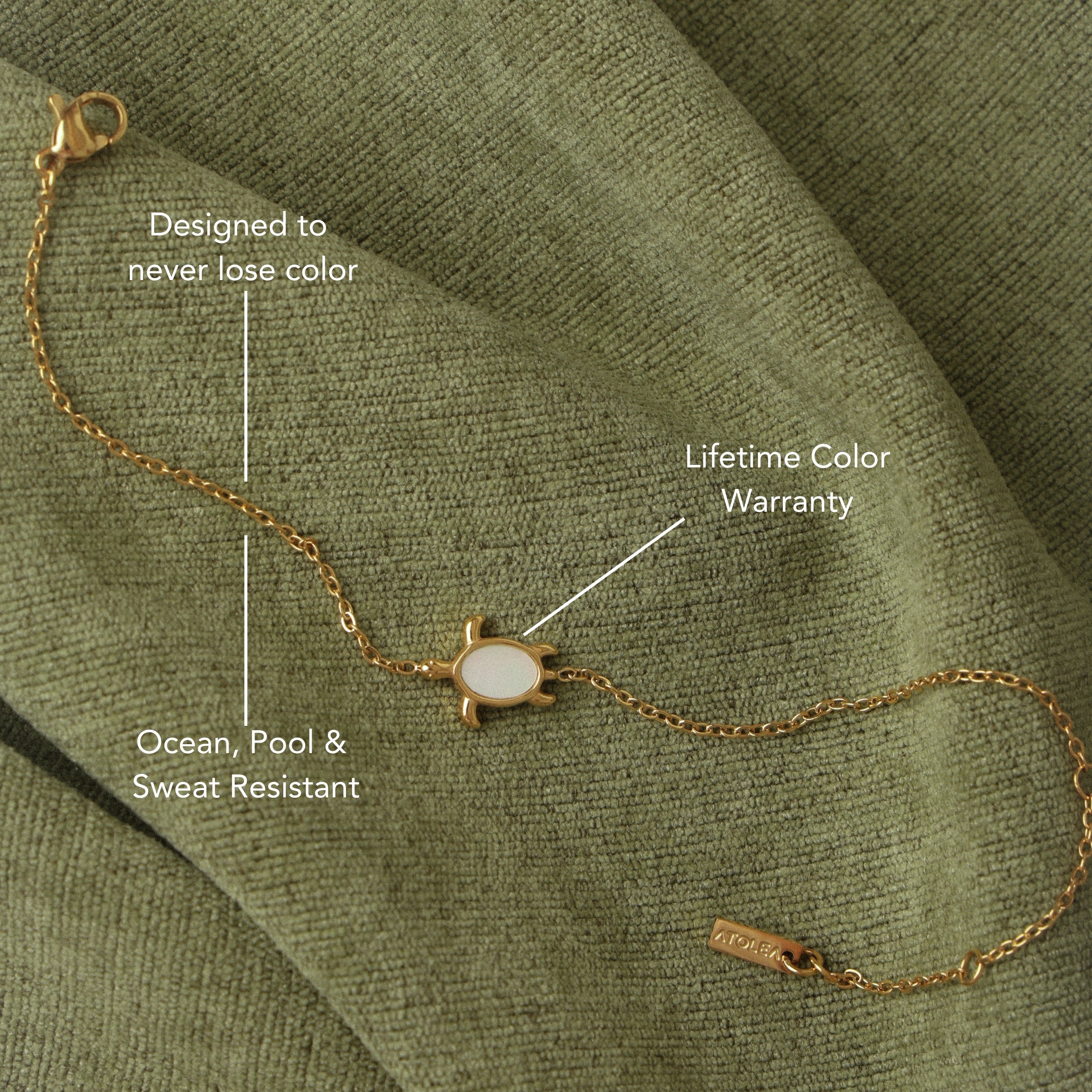 Turtle Charm Bracelet