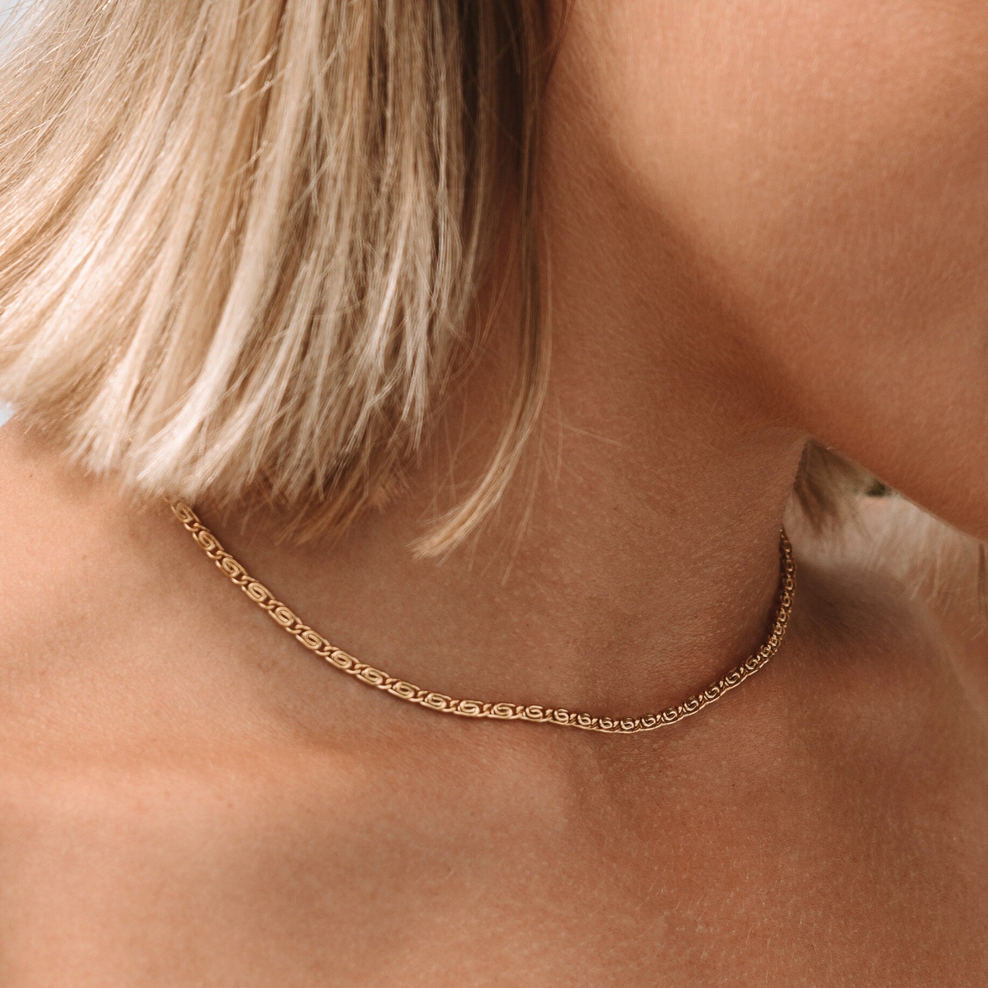 Vintage Gold Choker