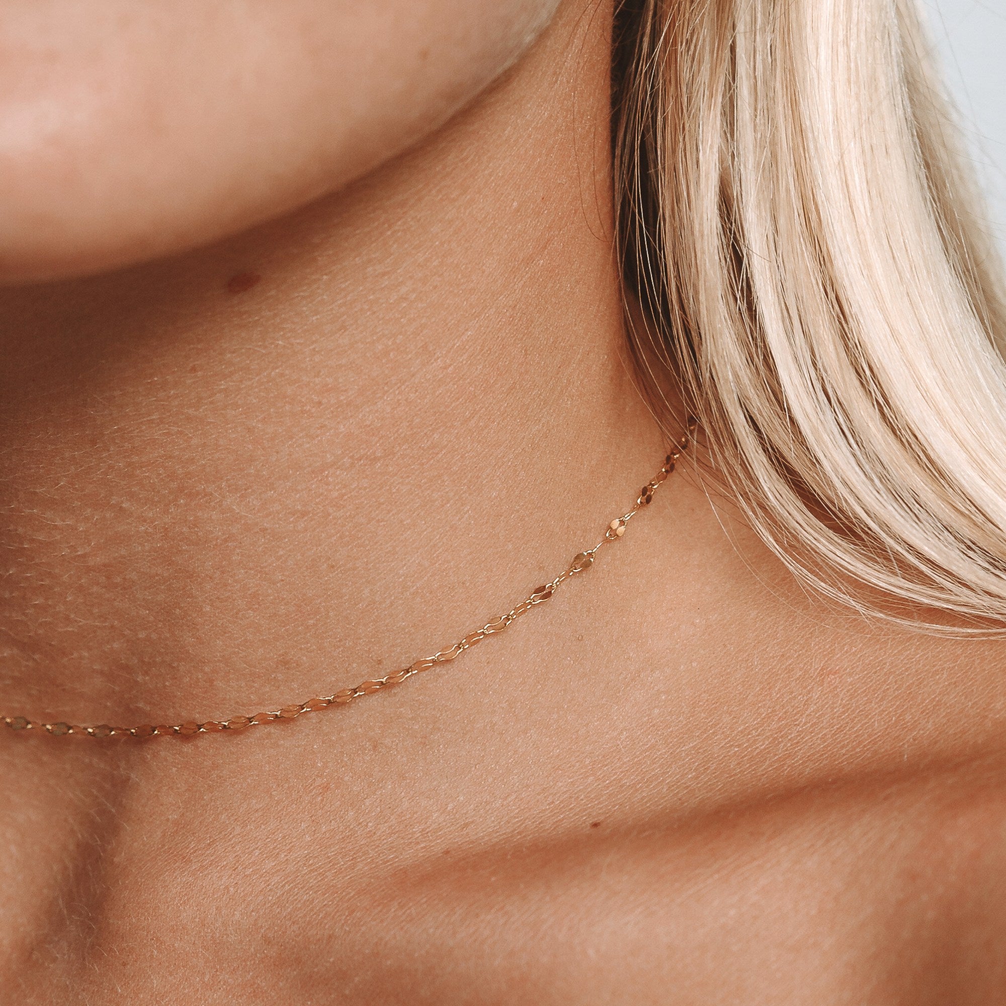 Dainty Gold Choker