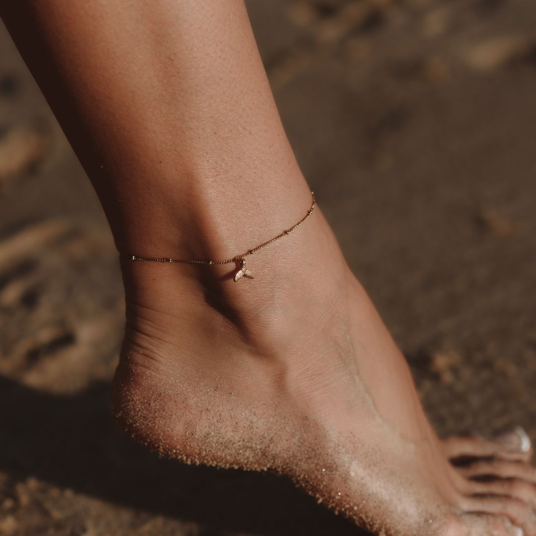 Gold Mermaid Anklet