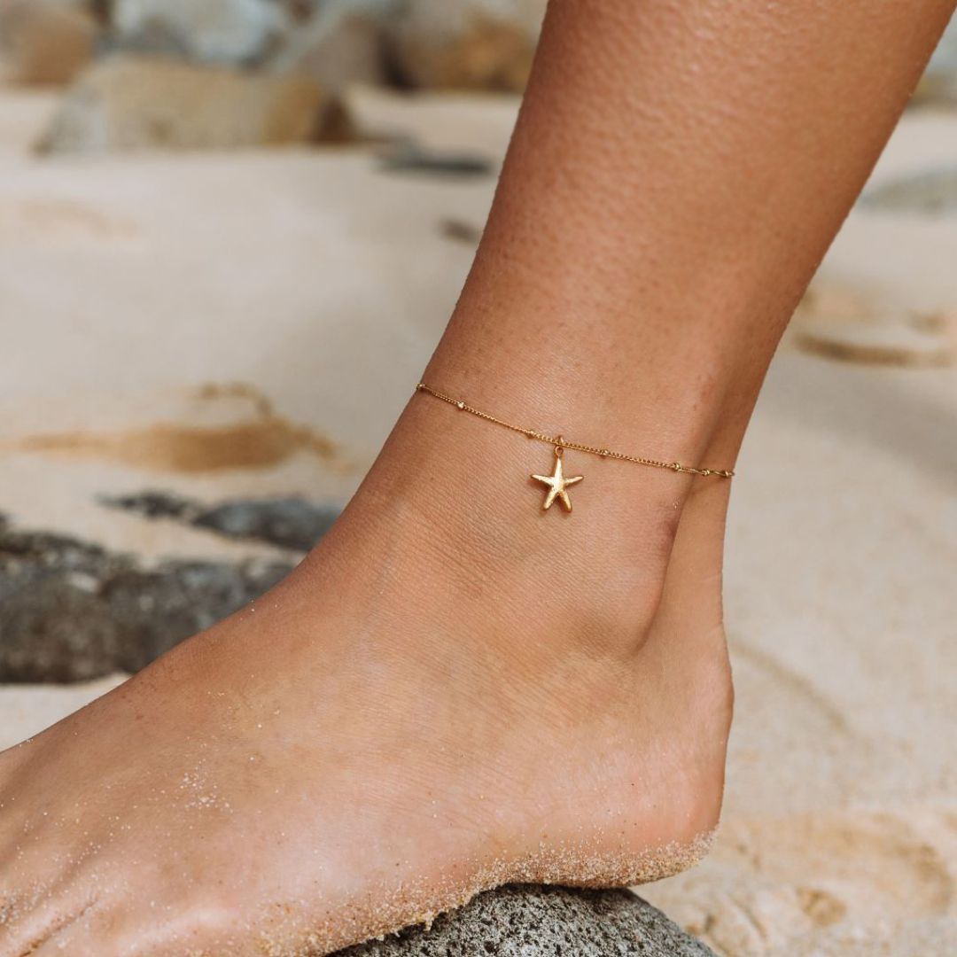 Starfish Anklet